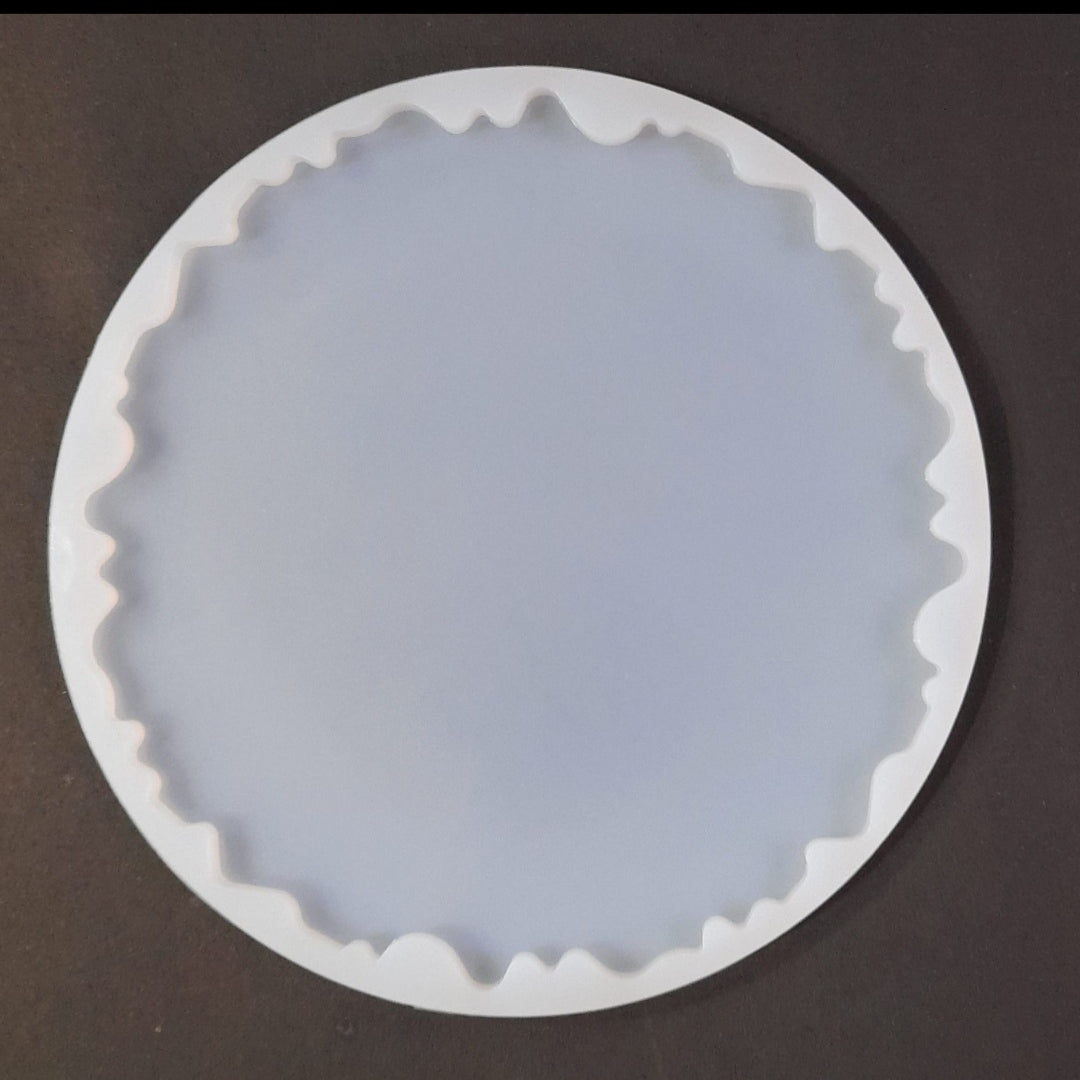 1 piece 8 inches irragular mold for resin art ,imported high quality silicone mold, flexible and durable silicone mold for epoxy resin