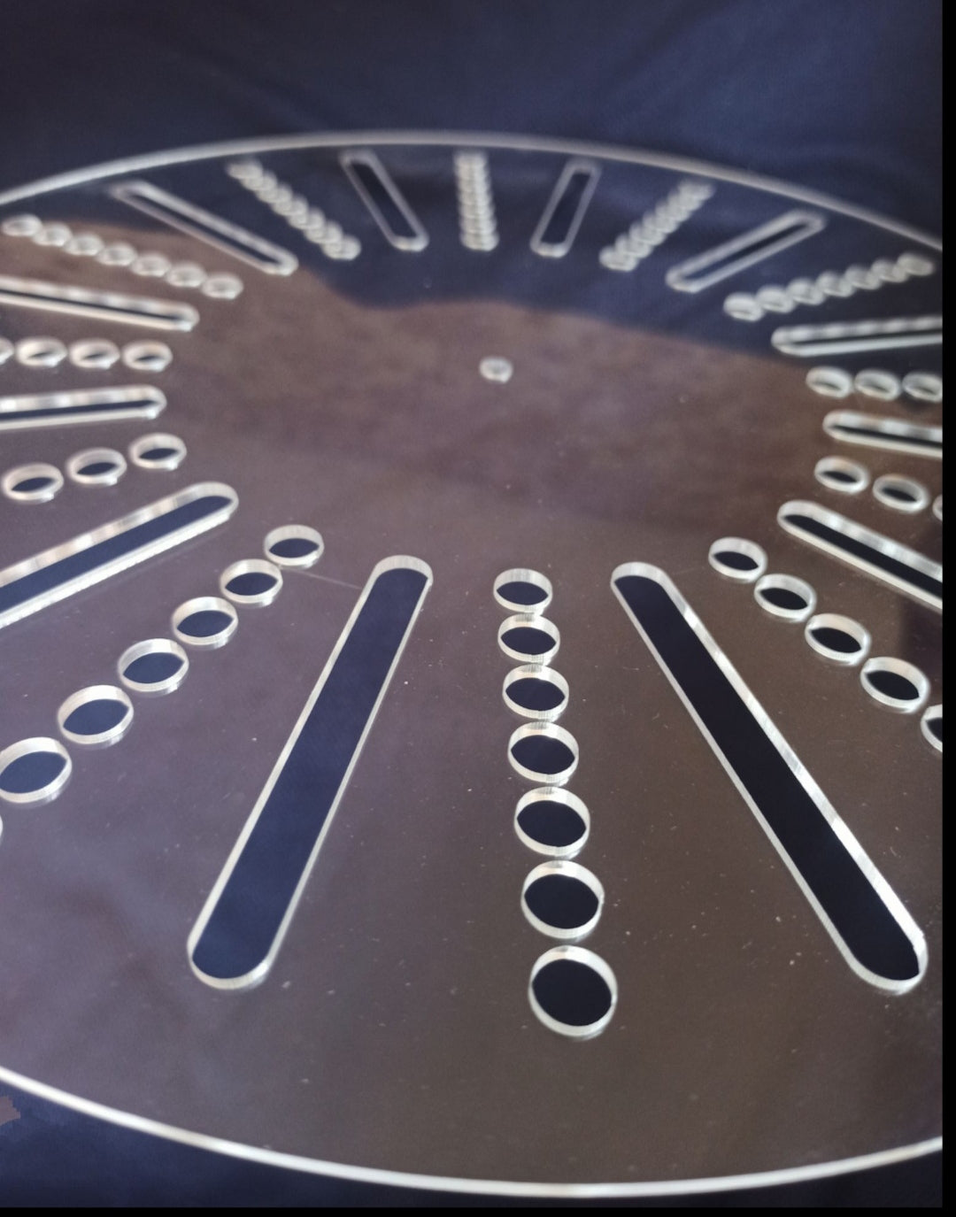 clock stencil |14 inches acrylic clock stencil for resin clock |measuring tool |clock accessories