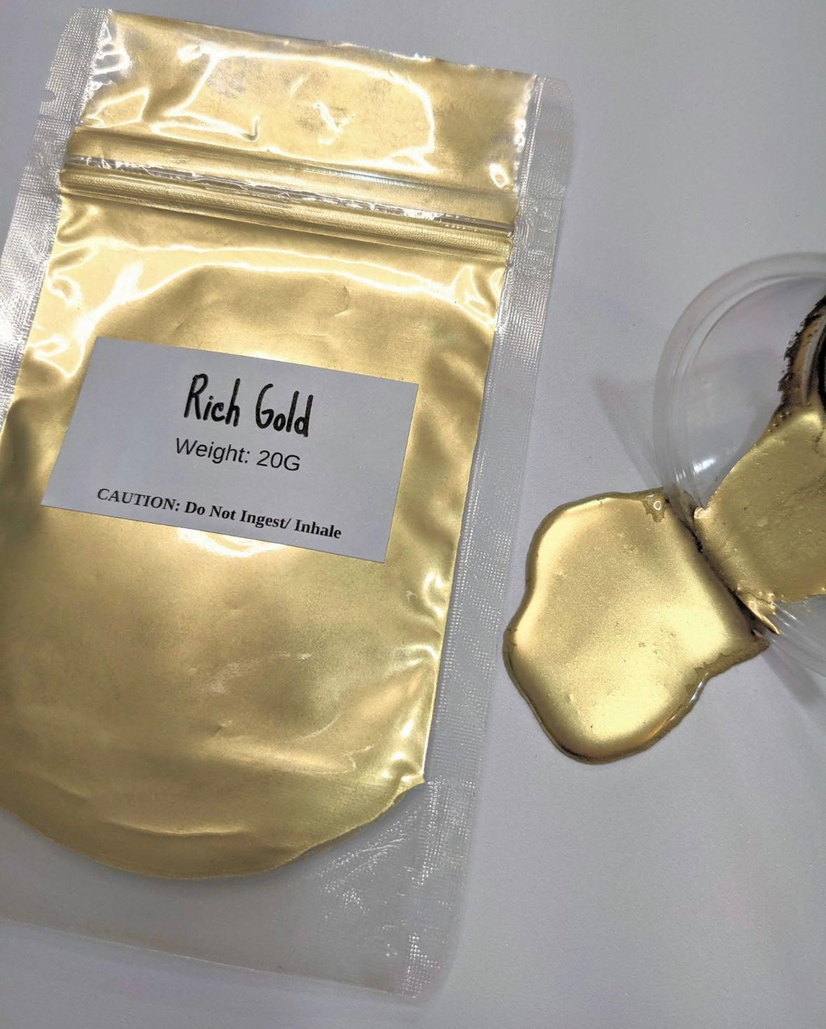 Floating powder (metallic)