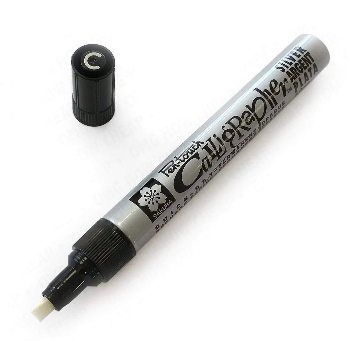 2.0mm marker for resin art |Sakura pen touch golden& silver marker|edge paint marker
