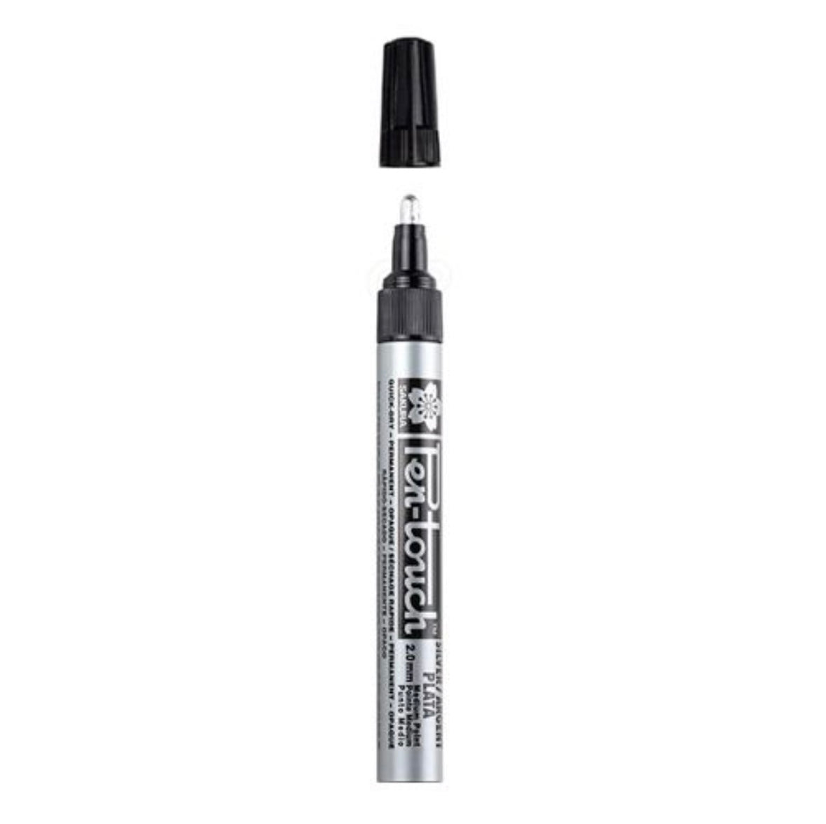 2.0mm marker for resin art |Sakura pen touch golden& silver marker|edge paint marker