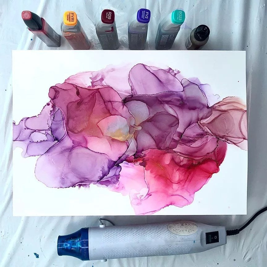 High quality mini 300w Heat gun | hot air tool for DIY and resin art | heat gun for resin art| multi-purpose mini heat tool