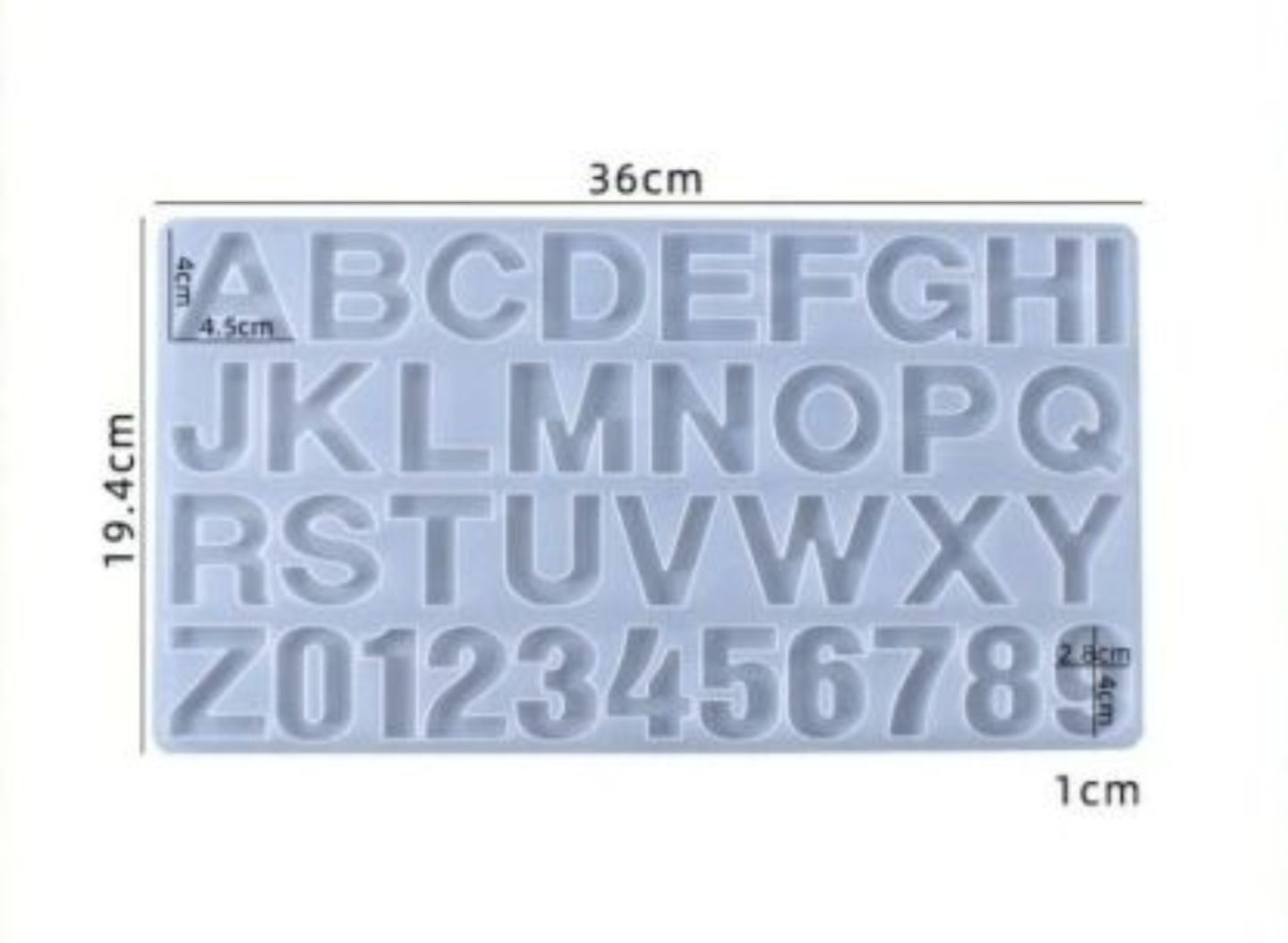 Alphabet mold with hole |silicone mold for  keychain |high quality mold for keychains