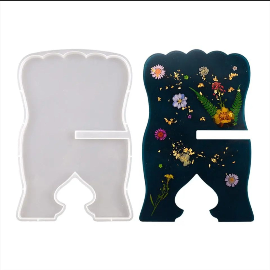 1 Rehal mold for resin art | resin mold Chanting Bookshelf    Silicon rehal mold for epoxy resin  | silicone resin mold  |resin accessories