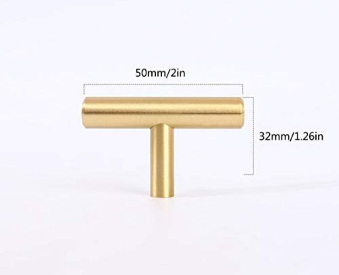 golden small handles for resin tray |stainless  T handles for resin tray