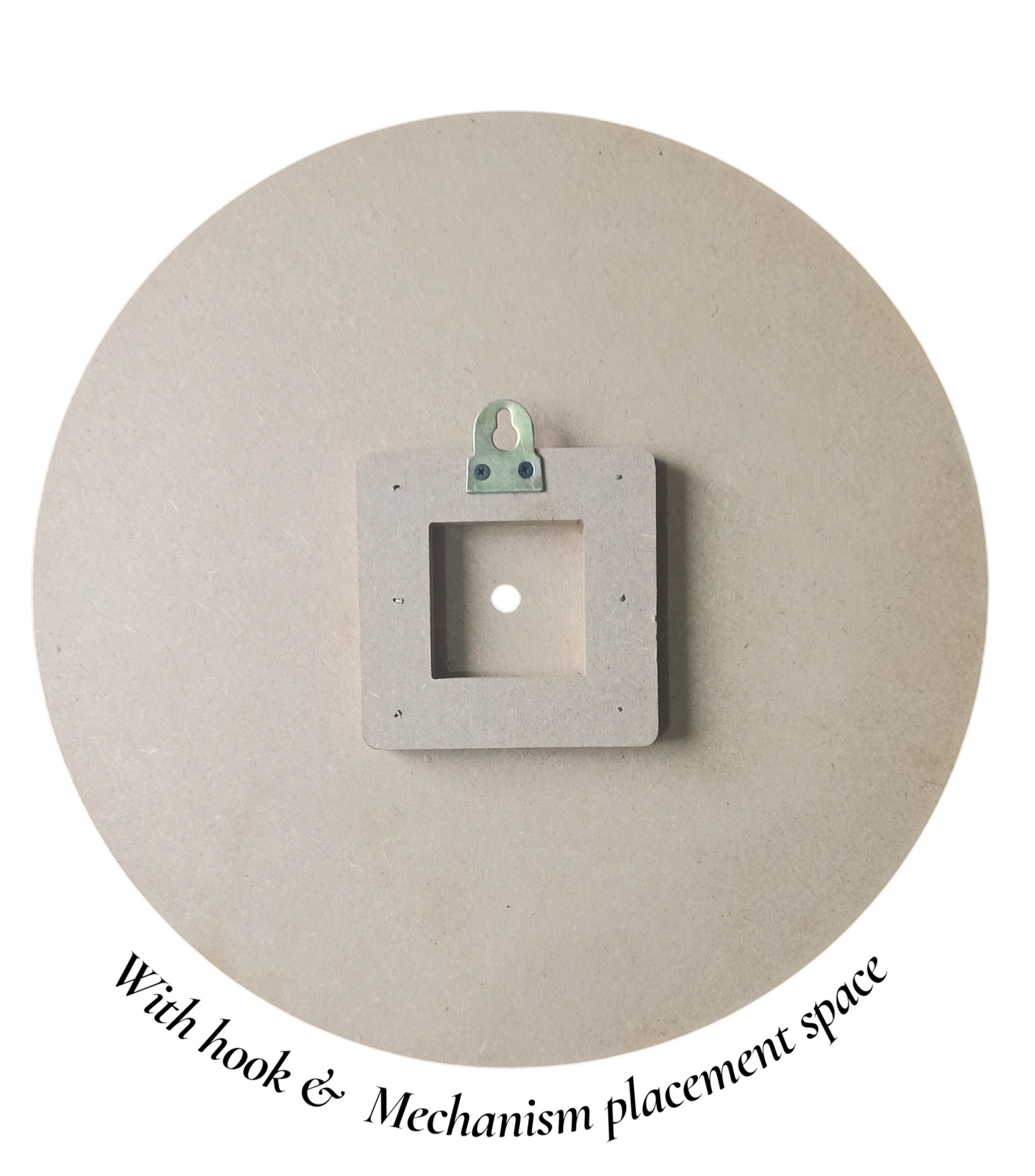 MDF clock base (1 inches diameter) |10mm MDF sheet clock base |plain round MDF clock base for resin clock