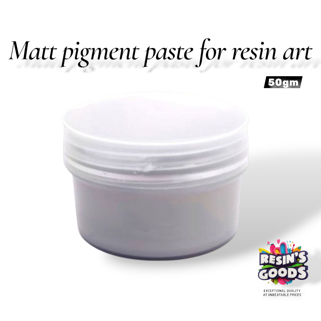 Matt pigment paste for resin art (50 gm jar )