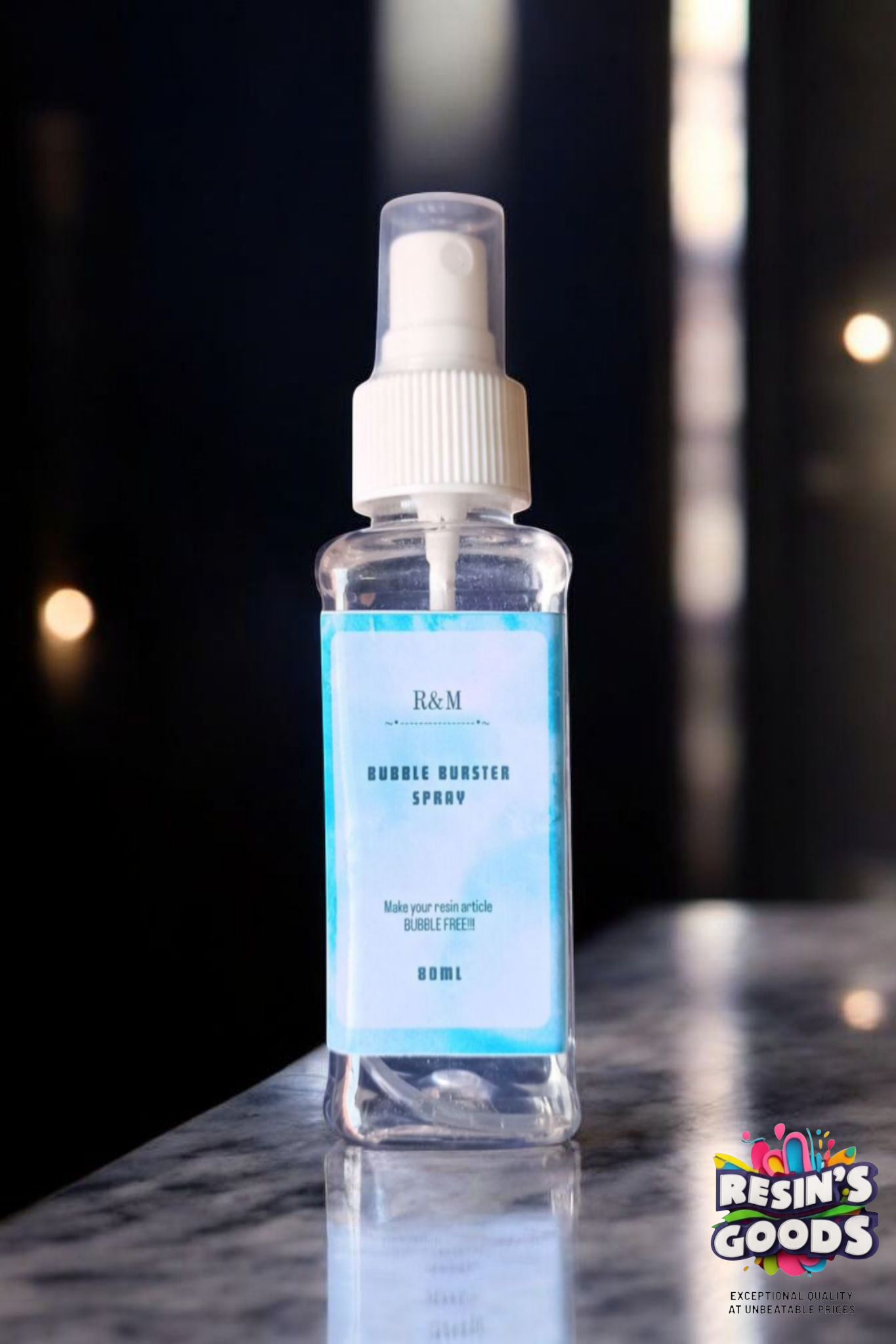 Bubble burster spray (100 ml )