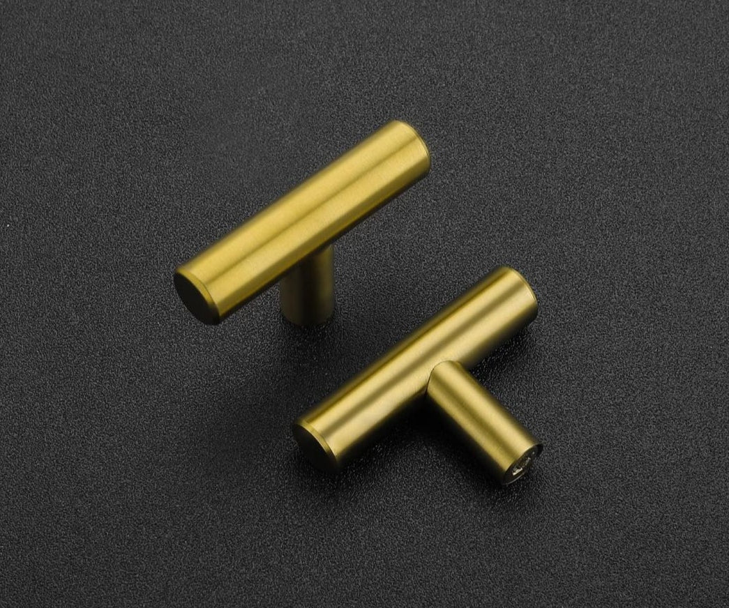 golden small handles for resin tray |stainless  T handles for resin tray