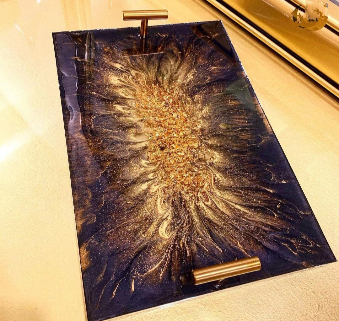 golden small handles for resin tray |stainless  T handles for resin tray