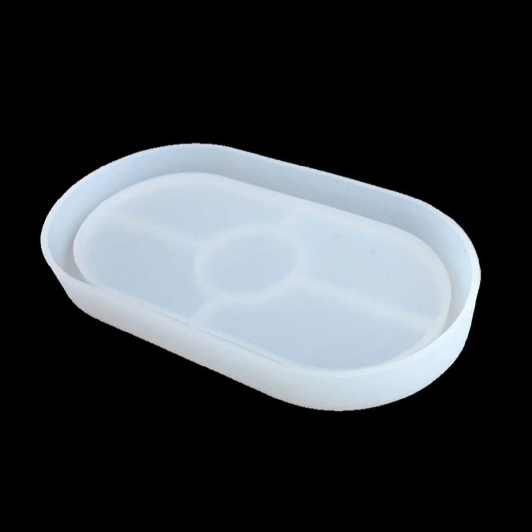 Oval trinket tray mold for resin art ,trinket tray mold for resin art ,silicone tray mold , cement trinket tray mold ,resin molds