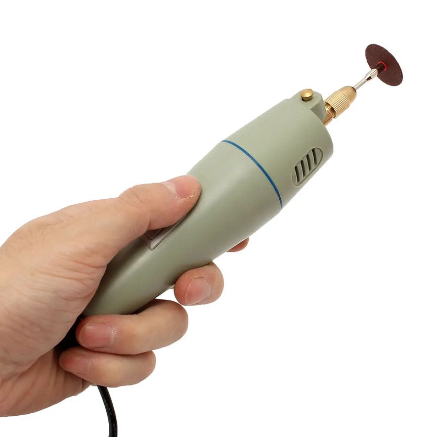 1 Set 12V DC Mini Electric Rotary Drill Grinder Set for Polishing Drilling Cutting with Drill Bit