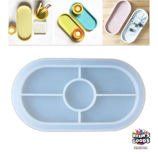Oval trinket tray mold for resin art ,trinket tray mold for resin art ,silicone tray mold , cement trinket tray mold ,resin molds